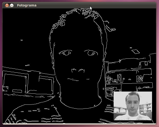 Filtro Canny usando OpenCV